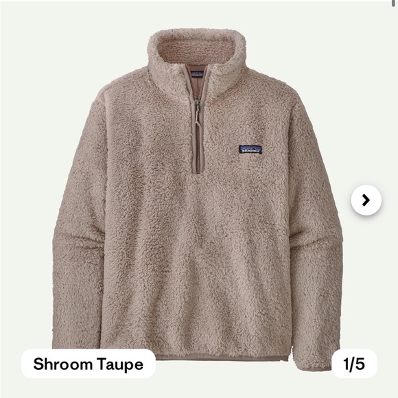 Patagonia Jackets & Blazers - Patagonia Los Gatos 1/4 zip fleece shroom taupe